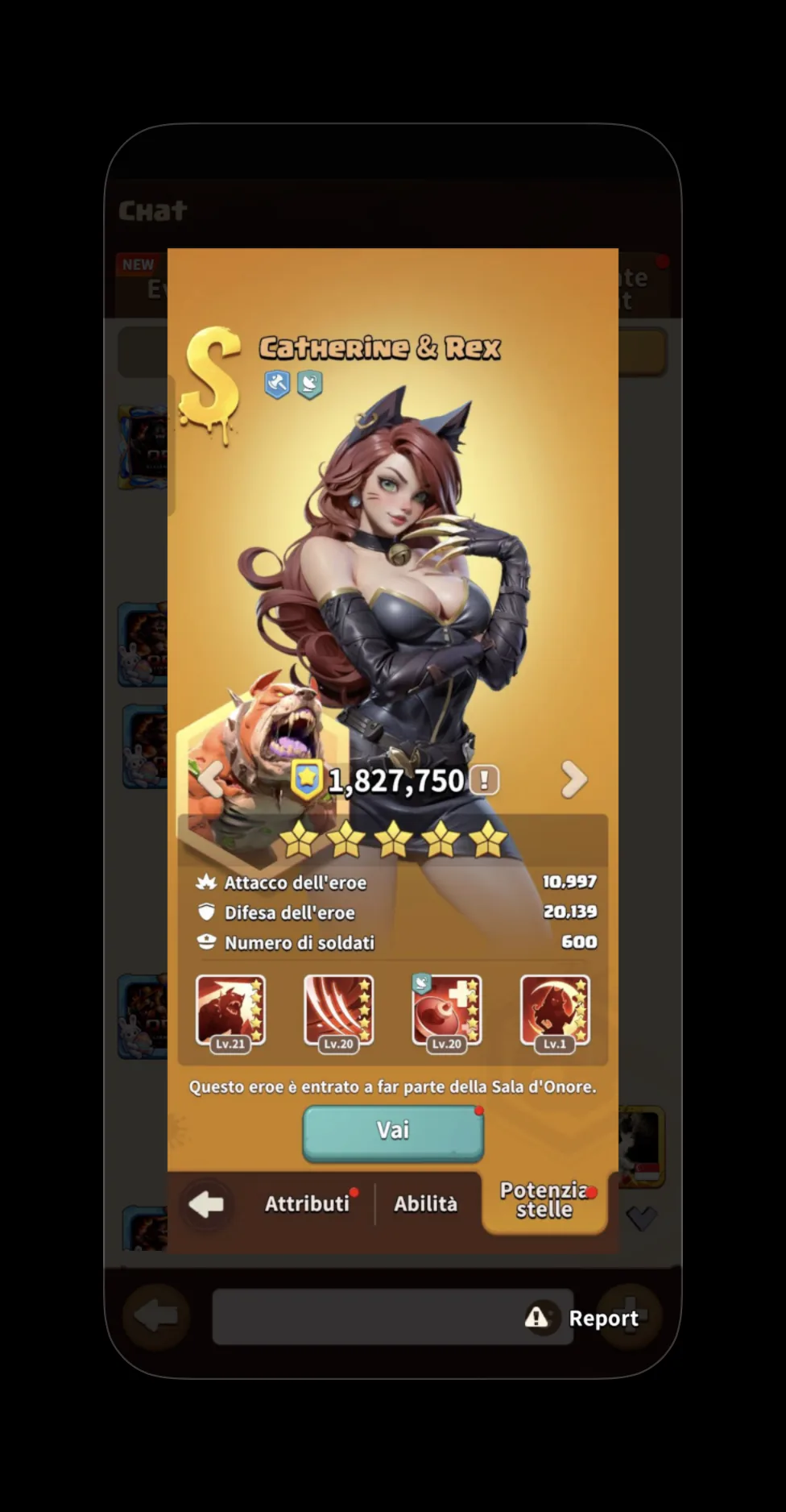 Catherine & Rex hero card